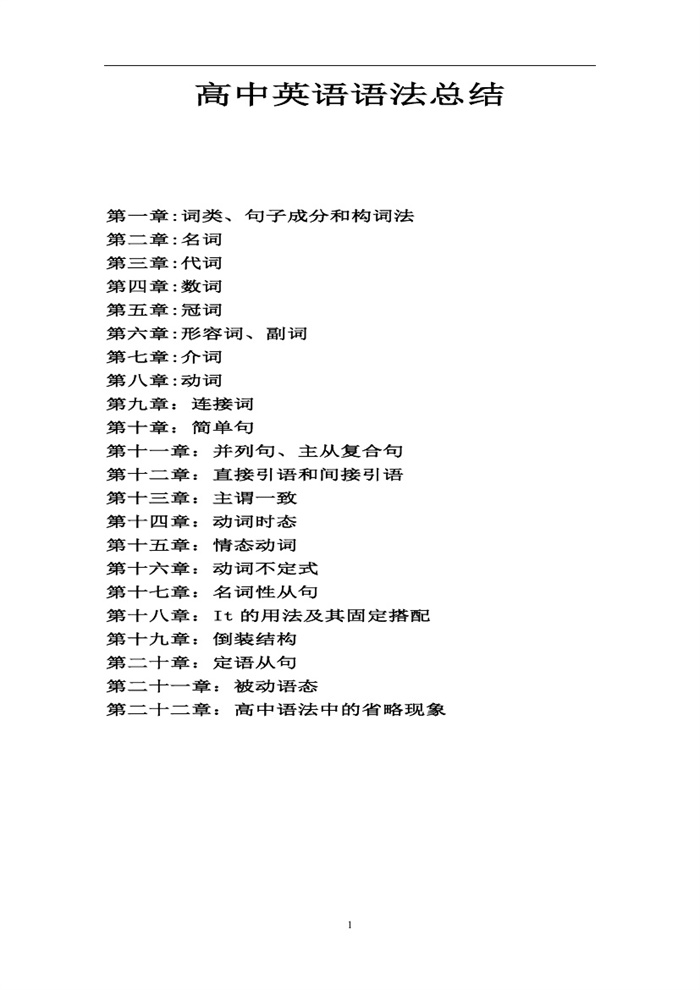 英语语法汇编.pdf可打印-找题宝